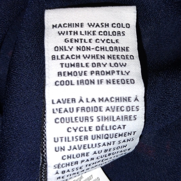 Floral scoop neck sleeveless multi-colors Dress S: XL - Picture 7 of 7